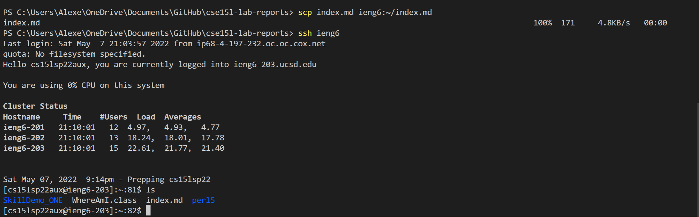 ssh nickname scp
